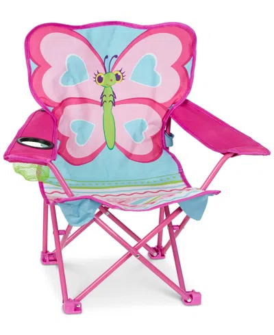 Melissa & Doug Closeout!  Girls' Cutie Pie Butterfly Camp Chair In No Color