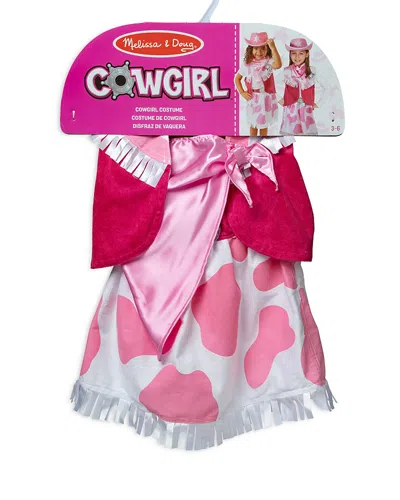 Melissa & Doug Cowgirl Role Play Set - Ages 3-6 In Pink