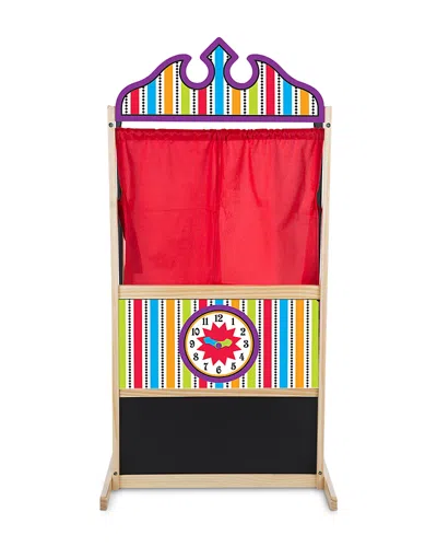 Melissa & Doug Deluxe Puppet Theater - Ages 3+ In Multi
