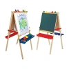 Melissa & Doug Deluxe Wooden Standing Art Easel Easel In Multi