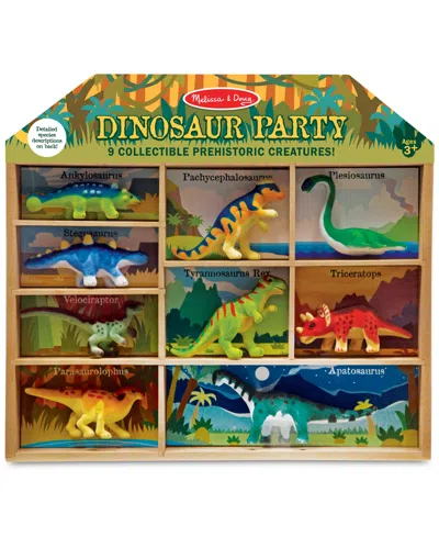 Melissa & Doug Kids'  Dinosaur Party Play Set In Multi