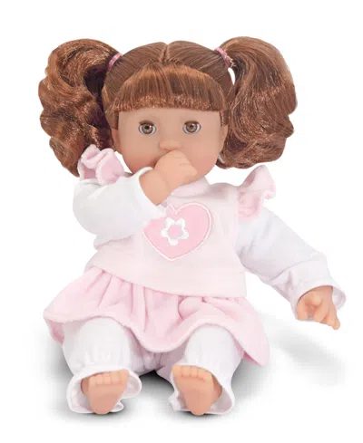 Melissa & Doug Babies' Doll, 12" Brianna Doll In Pink