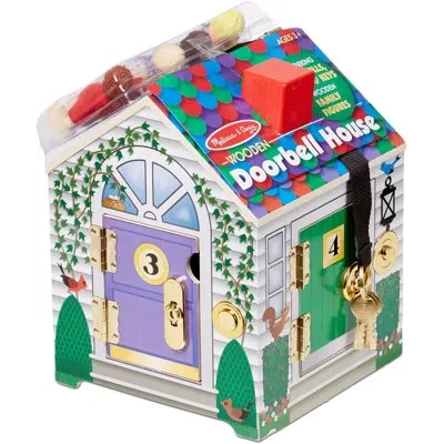 Melissa & Doug Doorbell House In Multi