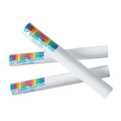 Melissa & Doug Easel Paper Roll Bundle Art Set In Multi