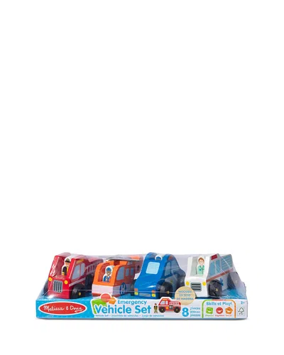 Melissa & Doug Emergency Vehicle Set - Ages 3+ In Multi