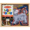 Melissa & Doug Farm Animals Lace And Trace Panels Drawing Kit In Multi