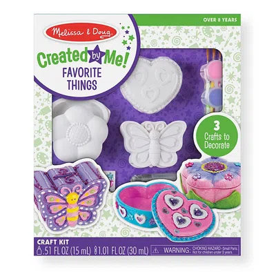 Melissa & Doug Favorite Things Craft Set- Ages 8+ In White