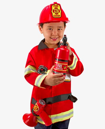 Melissa & Doug Babies' Fire Chief Costume In Multi