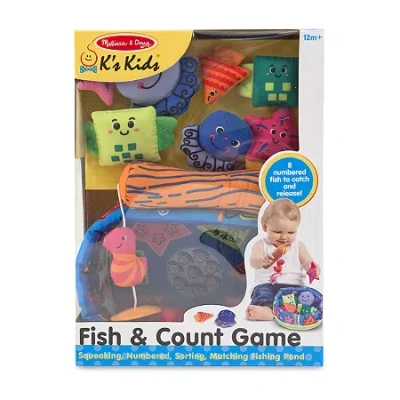 Melissa & Doug Fish & Count Game Interactive Toy In Multi