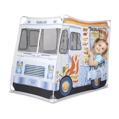 Melissa & Doug Food Truck Play Tent In White