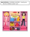 Melissa & Doug Girls Toy, Abby And Emma Magnetic Dress-up Set In Multi