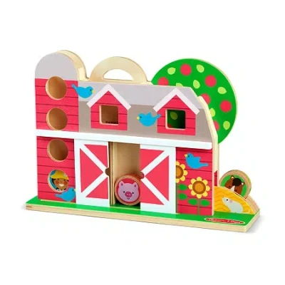Melissa & Doug Go Tots Barnyard Tumble Interactive Toy In Multi