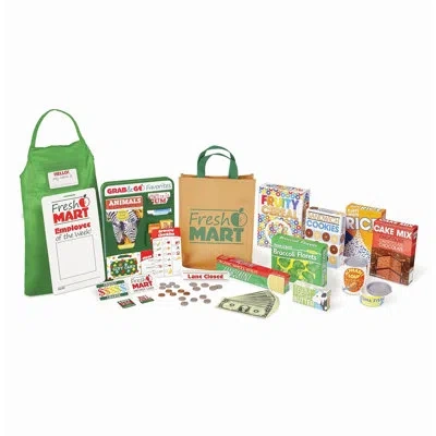 Melissa & Doug Grocery Companion Play Food Set In Multi