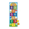 Melissa & Doug Hop & Count Hopscotch Rug Interactive Toy In Multi