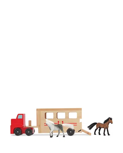 Melissa & Doug Horse Carrier - Ages 3+ In Brown