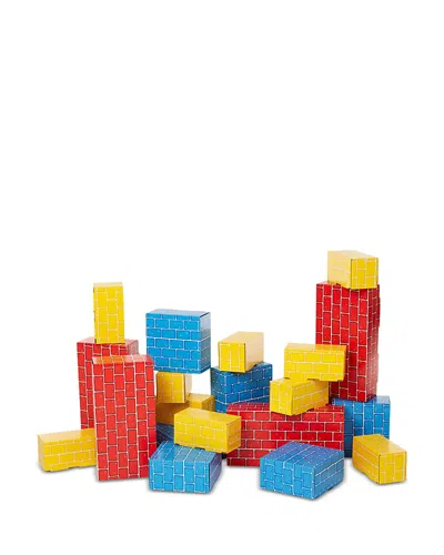 Melissa & Doug Jumbo Cardboard Blocks, 24 Piece - Ages 2+ In Metallic