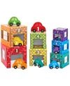 Melissa & Doug Kids' Nesting & Sorting Garages & Cars Toy In One Color