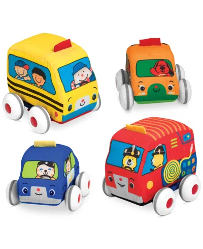 Melissa & Doug Kids' Pull-back Vehicle Toys In Multi