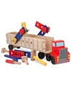Melissa & Doug Kids Toy, Big Rig Building Set In Multi