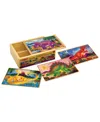 Melissa & Doug Kids Toy, Dinosaurs Puzzles In A Box In Multi