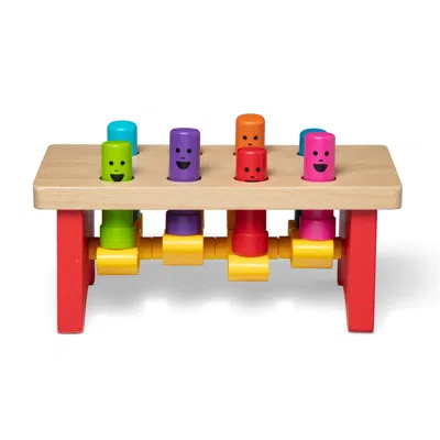 Melissa & Doug Kids Toys, Deluxe Pounding Bench In Brown