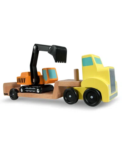 Melissa & Doug Kids Toys, Trailer And Excavator In Multi