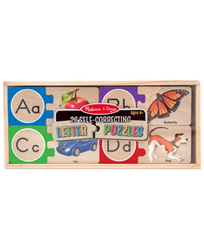 Melissa & Doug Kids' Letter Puzzles In Multi