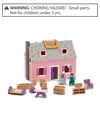 Melissa & Doug M&d Fold & Go Dollhouse In Multi