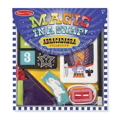 Melissa & Doug Magic In A Snap Abracadabra Collection 10-pc. Travel Game In Multi
