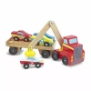 Melissa & Doug Magnetic Car Loader Interactive Toy In Multi