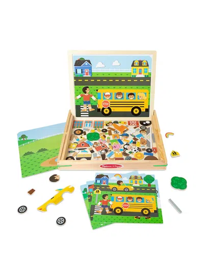 Melissa & Doug Magnetic Matching Picture Game - Ages 3-5 In Green