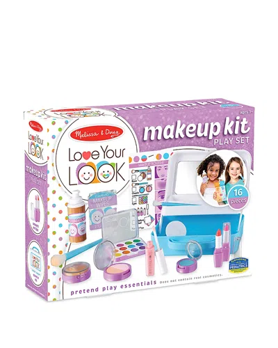 Melissa & Doug Makeup Kit Play Set - Ages 3+ In Purple