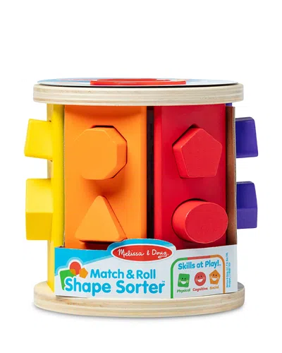Melissa & Doug Match & Roll Shape Sorter In Multi