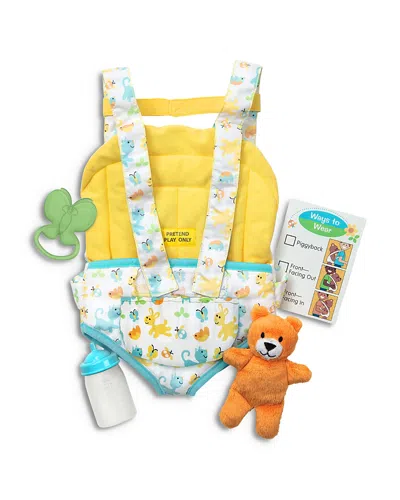 Melissa & Doug Mine To Love Carrier Play Set In Yellow