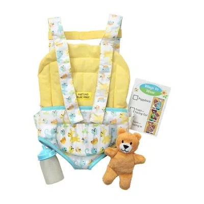 Melissa & Doug Mine To Love Carrier Playset Doll Accessory In White