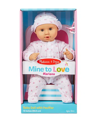 Melissa & Doug Mine To Love Mariana - 12 Doll - Ages 18m+ In Pink