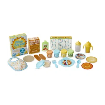 Melissa & Doug Mine To Love Mealtime Play Set 24-pc. Toy Playset In Multi