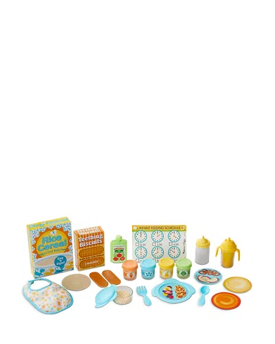 Melissa & Doug Mine To Love Mealtime Play Set - Ages 3+ In Blue