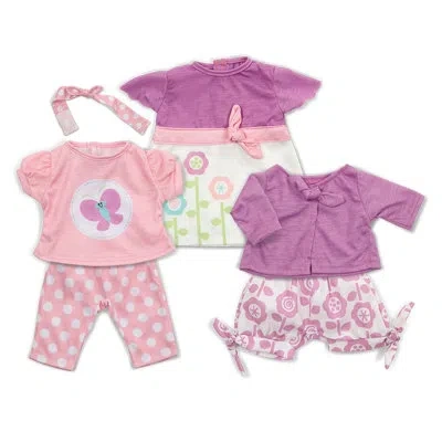 Melissa & Doug Mine To Love Mix & Match Fashion Doll Clothes In Multi