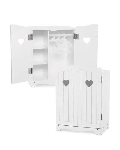 Melissa & Doug Mine To Love Play Armoire - Ages 3+ In White