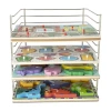Melissa & Doug Multi-fit Wire Puzzle Rack Interactive Toy In Multi