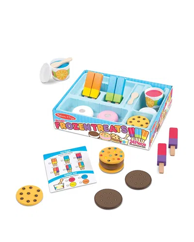 Melissa & Doug Multi Frozen Treats Play, Ages 3+ In Blue