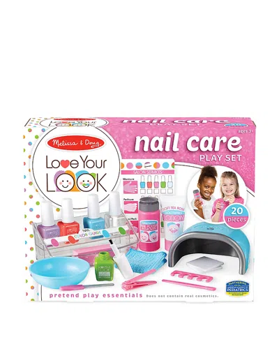 Melissa & Doug Nail Care Play Set - Ages 3+ In Pink