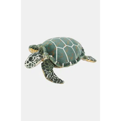 Melissa & Doug Kids'  Oversized Plush Stuffed Sea Turtle In Black