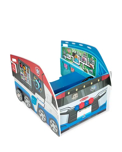 Melissa & Doug Paw Patrol 2 Wooden Pawtroller Activity Center - Ages 2+ In Blue