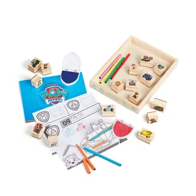 Melissa & Doug Paw Patrol Wooden Stamps Activity Set Toy Tool In Neutral