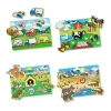 Melissa & Doug Peg Puzzle Bundle 4-pc. Puzzle In Multi