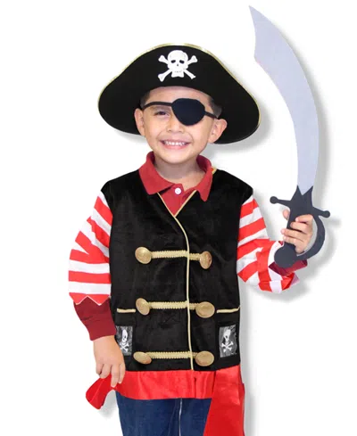 Melissa & Doug Kids' Pirate Role Play Costume Set In Multi