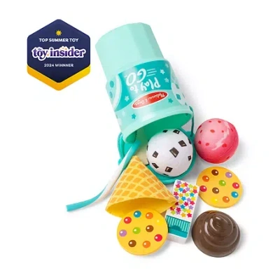 Melissa & Doug Play To Go Ice Cream Play Set In Multi