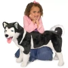 Melissa & Doug Plush Husky Stuffed Animal Toy Playset In Multi